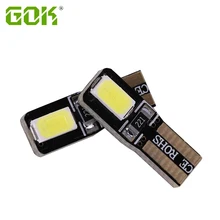 10 шт. T5 58 74 286 W1.2W супер яркий 5730 светодиодный клин приборной панели манометр лампы Предупреждение ющий индикатор инструмент индикаторы кластера лампы