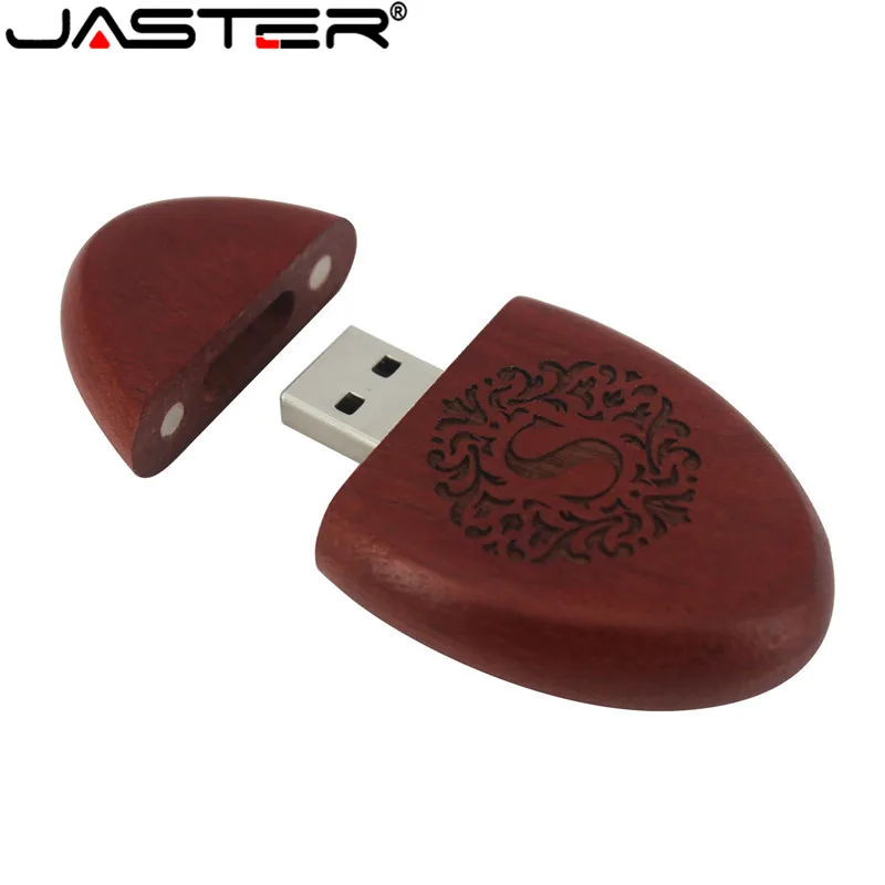 JASTER флеш накопитель из дерева Овальный USB 2 0 флэш Флешка 4 ГБ 8 16 32 64 накопитель|USB