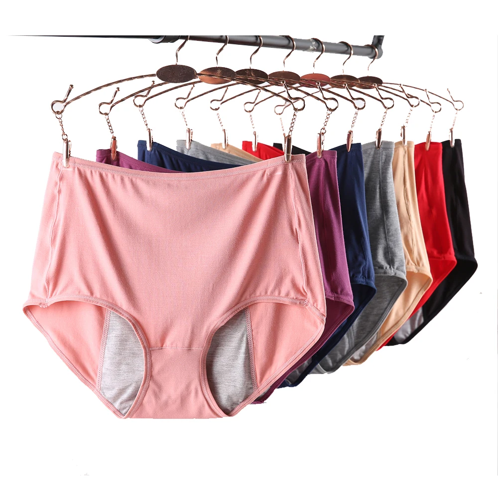 DKERT 3pcs/lot Women Menstrual Period Panties Ladies Underwear Seamless Plus Size Physiological Leakproof Female Briefs