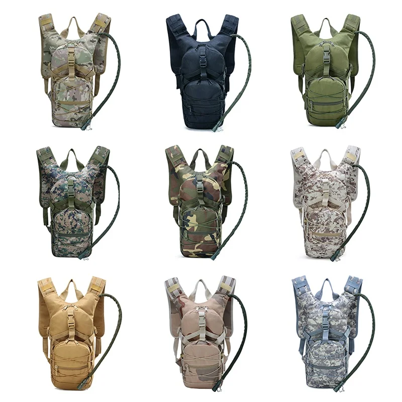 

Double Shoulder Backpack Waterproof Water Bag Storage Pouch Outdoor Cycling Climbing Hiking Sportswear Accessories