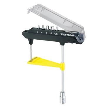 Topeak комбинированный торкский ключ и Набор бит 3 12 нм + / 4 5 6 мм шестигранные ключи