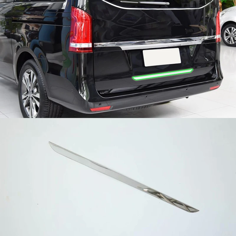 

Stainless steel car accessories Car body kits rear door moulding trim For 2017 Mercedes-Benz V class