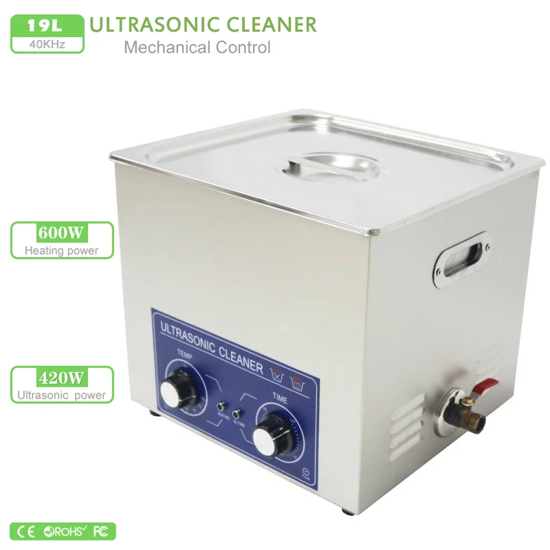 19L Ultrasonic Cleaner 420W AC110/220V PS 70 Timer&Heating clean the king of the circuit board