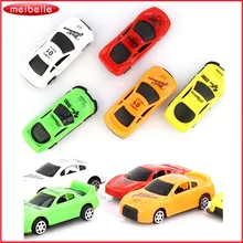 10PCS Toy Cars For Child Hot Wheels Mini Car Model Kids Toys For Boys Candy Color Juguetes Car Plastic Toys Diecasts Vehicles