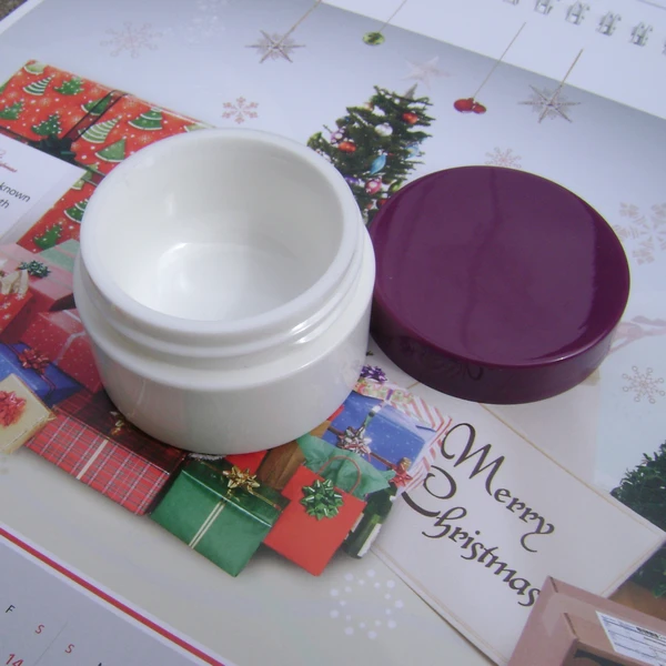 15 g пластик косметический банка фиолетовый лосьон Continer многоразовый банка Eyecream коробка