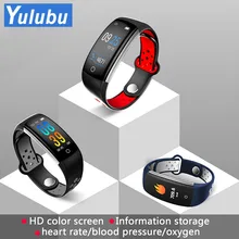 Yulubu Горячая Q6 умный Браслет фитнес-трекер Браслет SleepTracker водонепроницаемый IP68 трекер активности Смарт-браслет для Android IOS