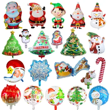 

Christmas foil balloons merry Christmas balloons helium balloon inflatable Christmas decoration classic toys Christmas gifts