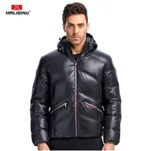 MALIDINU 2019 New Men Down Jacket Winter Jacket Men Thick Warm Down Coat Brand 70%White Duck Down Outwear Men Fashions Jackets new winter outdoor trekking white duck down jacket men hooded outwear duck down coat breathable hiking camping sports jackets
