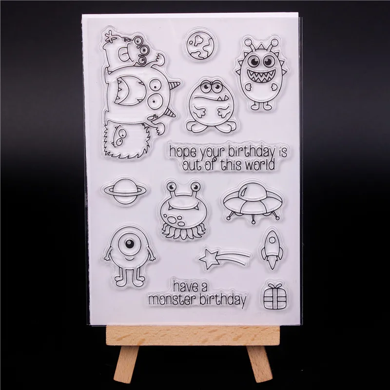 

Animal Transparent Clear Silicone Stamp/Seal for DIY scrapbooking/photo album Decorative clear stamps