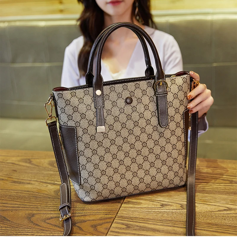 

2019 Fashion Wild Vintage Luxury Brand New Simple atmosphere Leather Shoulder Casual Crossbody Messenger Handbags Women's bag