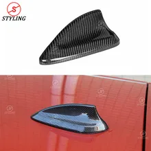 Carbon Fiber Antenna Cover Shark Fin trim For BMW F15 F20 X1 F48 X5 F16 F21 F26 F45 F46 F49 X5M F85 X6M F86 2014-2016 2017 2018+ pair matte black m color front left right side kidney grille grill for bmw x5 f15 x6 f16 x5m f85 x6m f86 2014 2015 2016 2017