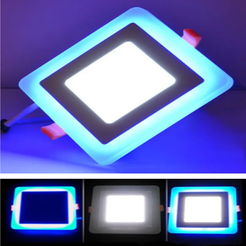 

New Design LED Panel Downlight 6W 9W 16W 24W 3 Model LED Panel Light Recessed Ceiling Lamp Aluminum Acrylic Painel Lights