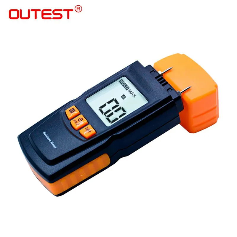 Goedkoop Digitale Lcd Display Hout Vochtmeter Vochtigheid Tester Timber Vochtige Detector Draagbare Hout Vochtmeter GM605