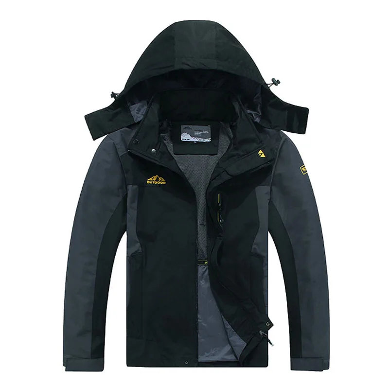 

Men Outdoor Sports Jacket Waterproof windproof Breathable Hiking Jacket Climbing Camping Fishing Cycling Rain Jacket K0065