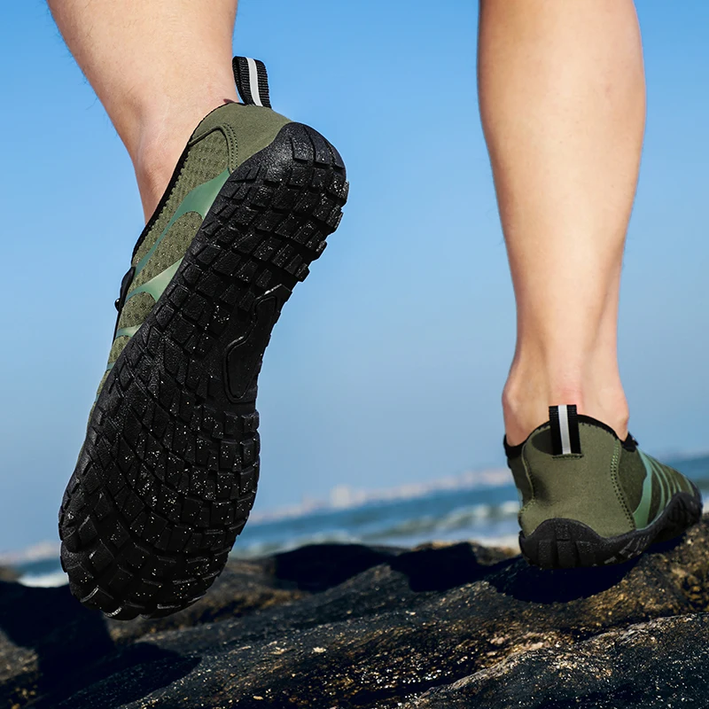 Быстросохнущая обувь для воды босиком летние дышащие сандалии для плавания унисекс теннисные кроссовки с пятью пальцами