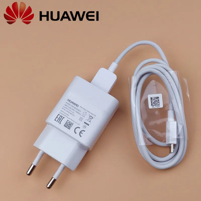 huawei y9 зарядное устройство 5 V/2A EU адаптер для p10 lite p9 lite p8 y7 Y9 y8 honor 9 lite 7x 8x y6 prime