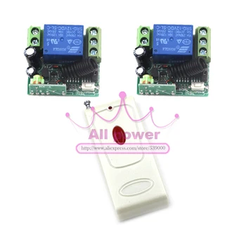 

New 12V 10A 1 Channel Radio Light Switch Wireless Remote Control Switch 12V 100M Control Range