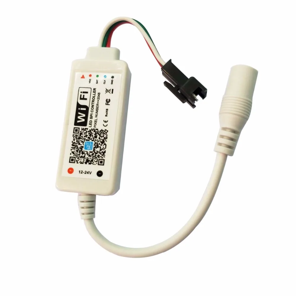 DC5V 12 V 24 Magic Home Wi-Fi светодиодный контроллер SPI для WS2811 LDP6803 SK6812 WS2812B | Лампы и
