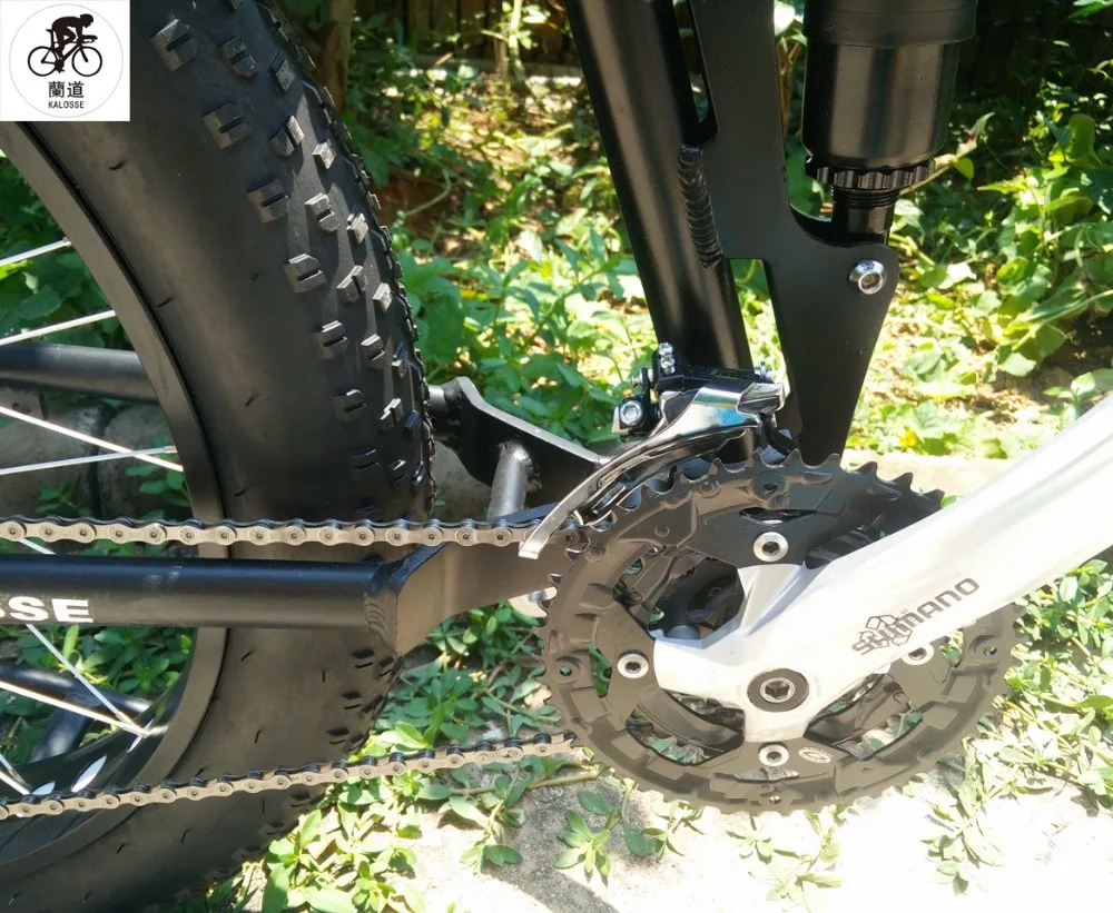 Excellent Kalosse Folding DIY colors Snow bike 26*4.0 tires Soft-tail mountain bike 24/27/30 speed tyre dirt bike 5 Excellent Kalosse Folding DIY colors Snow bike 26*4.0 tires Soft-tail mountain bike 24/27/30 speed tyre dirt bike 5