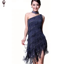 Новинка, платье для латинских танцев, женские платья для танцев, сексуальное танцевальное платье с кисточками, женские юбки, 5 цветов,, DQ1315