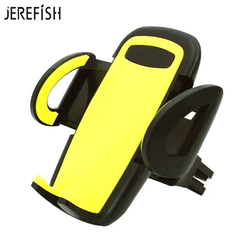 JEREFISH Universal Phone Holder Stand 360 Adjustable Car Air Vent Mount