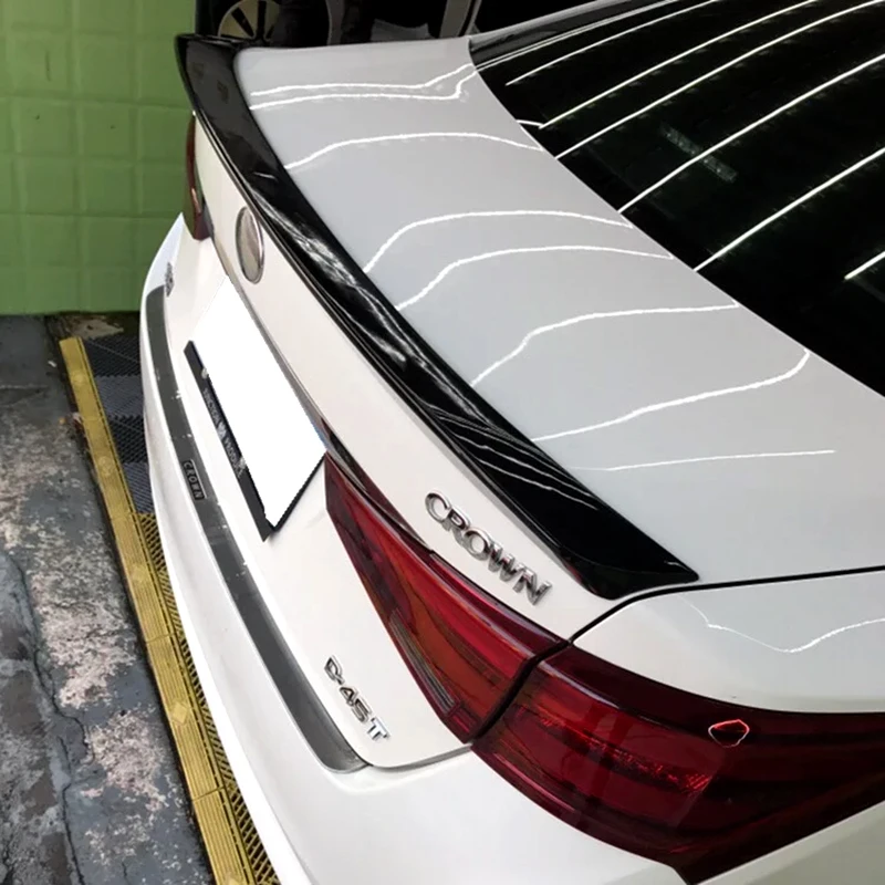 Спойлер высокого качества из АБС пластика для TOYOTA Crown 2016 2017 2018 цветной задний