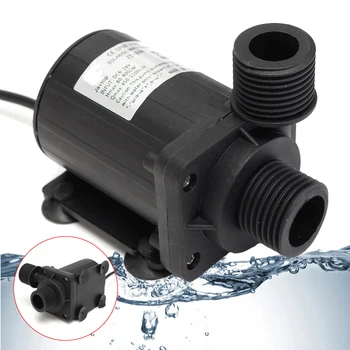 

New 24V DC 1000L Hot Water Pump Mini Brushless Magnetic With Thread 6m Head 55x45x40mm
