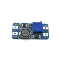 10pcs 2A boost DC-DC booster module wide voltage input 2/24V liter 5/9/12/28V adjustable 2577 | Электронные компоненты и
