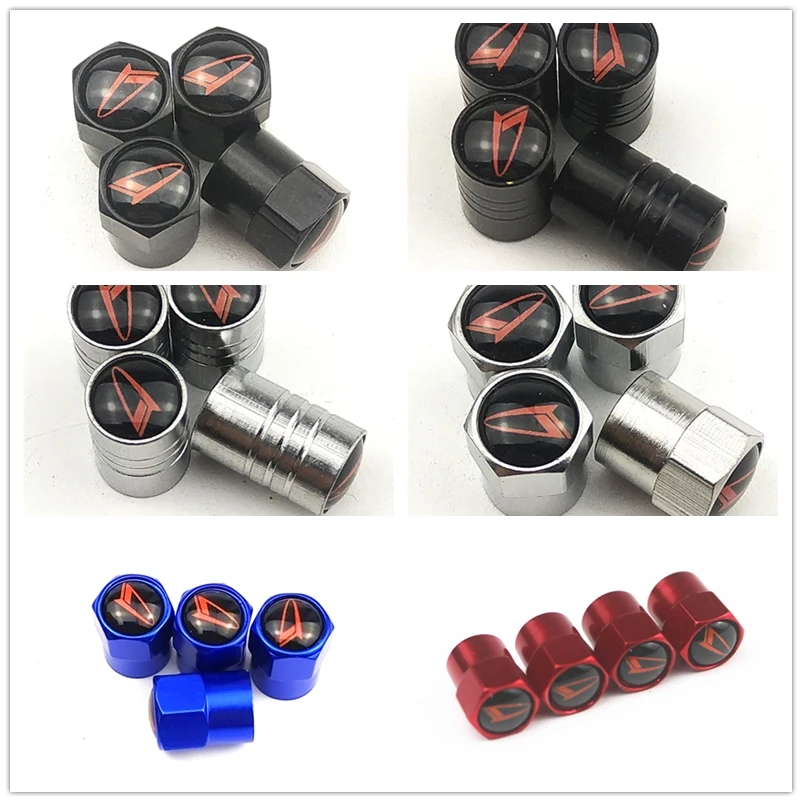 

2019 New Wheel Caps Theftproof Metal Car Wheel Tires Valves Tyre Stem Air valve Caps Airtight Cove for Daihatsu car accessories