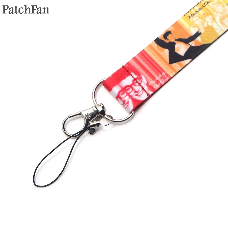 Patchfan хип-хоп панк 90s брелок для ключей Ремешок тесьма лента шейный ремень para id значок держатель телефона ожерелье A1567