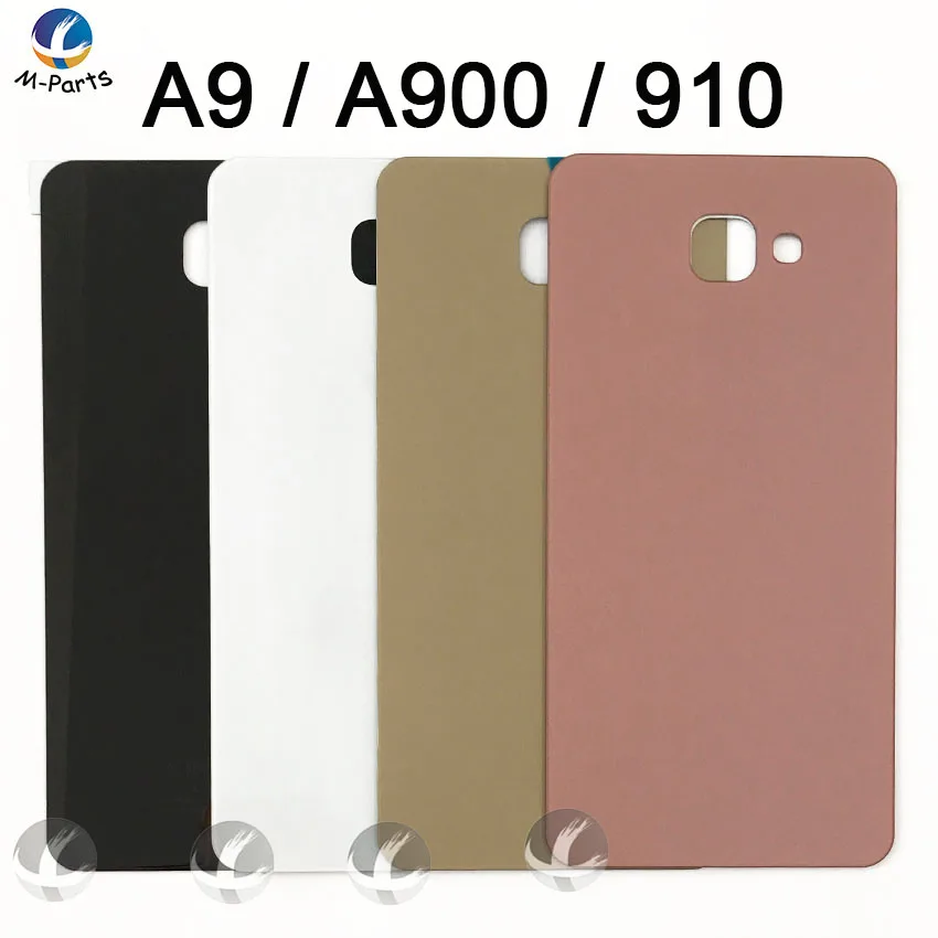 Задняя крышка из стекла корпус для Samsung Galaxy A9 2015 2016 A900 A910 A9000 A9100 Крышка