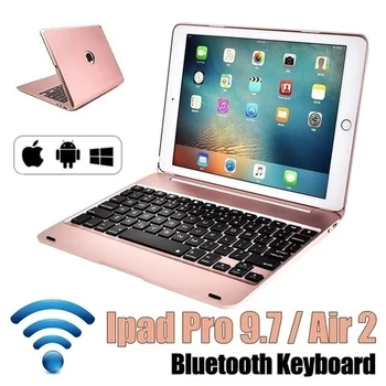 

New Upgrade Ultra Slim IPad Pro 9.7 Tablet PC Bluetooth Keyboard AIR 2 Wireless Bluetooth Flip Keyboard