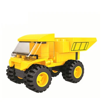 

1206-1211 City Modern Engineering Series Car Crane Model Assembling Children's Building Blocks Boys for Toys with Friends
