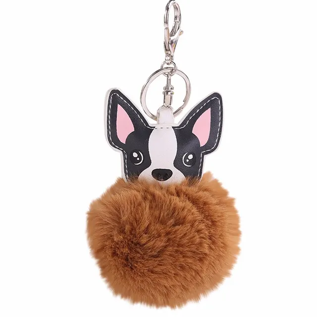 Buy 2019 1x 8CM Cute Dog Keychain Pendant Women Key