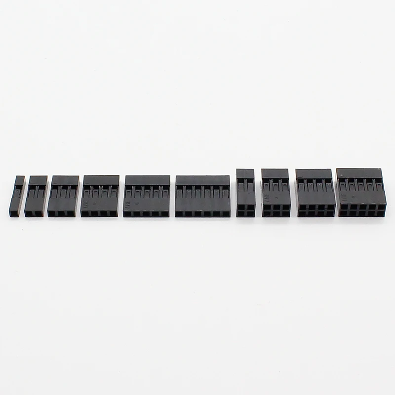115 шт. наборы Dupont с коробкой 1P/2P/3P/4P/5P/6P/2*2/2*3/2*4/ 2 * 5Pin корпус пластиковый терминал