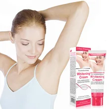 50ml Natural Underarm Whitening Cream For Axillary Private Parts Body Butter Skin Whitener Cream for Woman Remove Peculiar Smell