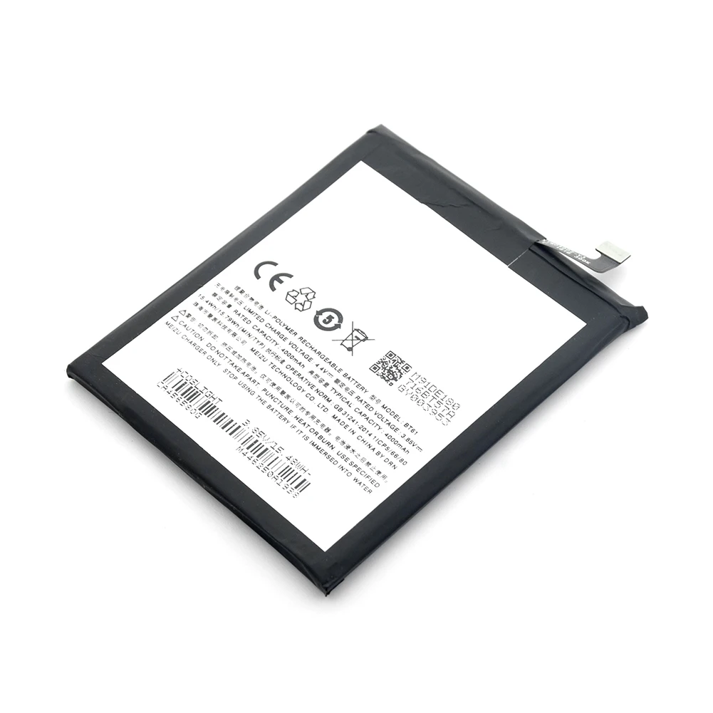 Высокое качество 4000 мАч батарея BT61 для MeiZu M681Q M681H M681 M3 Note Dual SIM