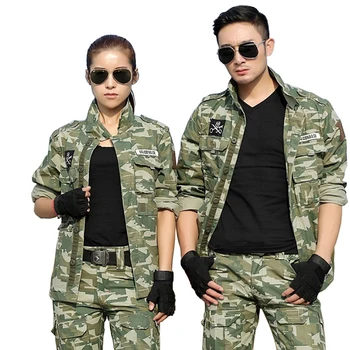 

Winter Woodland Camouflage Hunting Clothing Men Women Army Combat Shirt Cargo Pants Hunting Clothes Multicam Camo Ghillie Suit