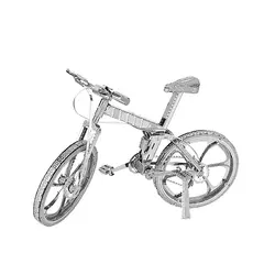 Наньюань 3d металлические головоломки горный велосипед модель автомобиля DIY лазерная резка собрать головоломки Игрушечные лошадки
