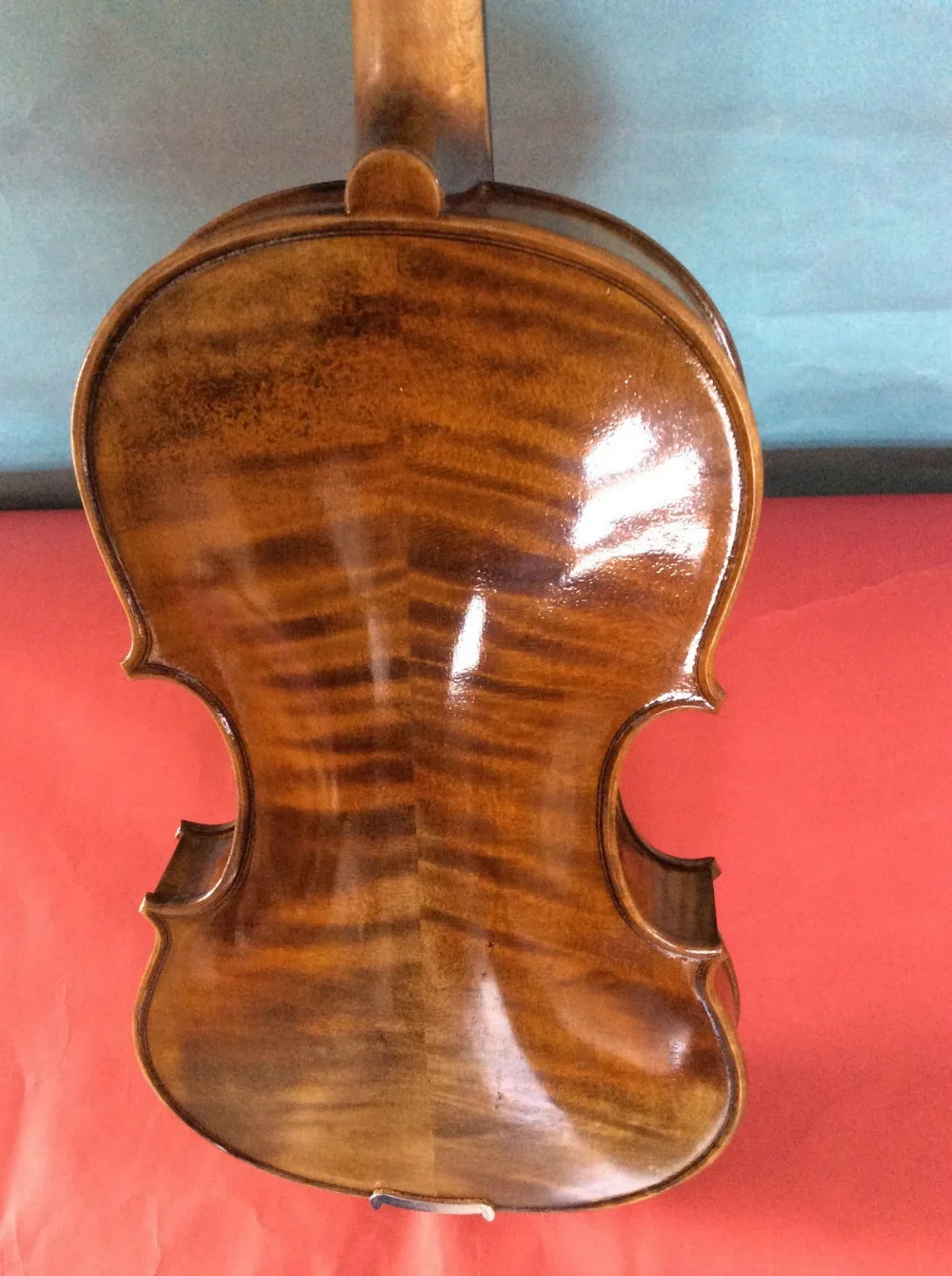 4/4 size violin Solid spruce top and maple back side no.5 antique style violin