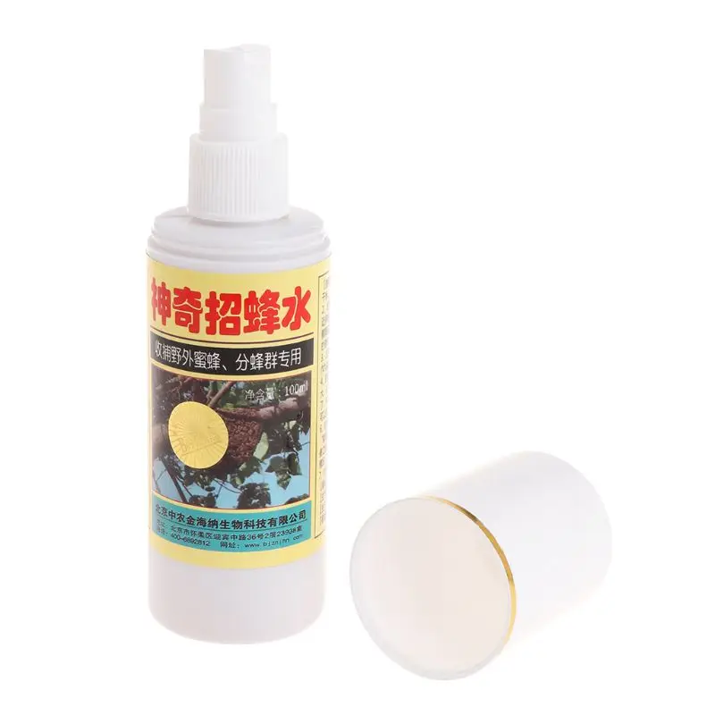 

100ml Bee Attractant Beekeeping Tool Outdoor Wild Bees Attract Catcher Catching Bee Hive Swarm Liquid Practical for Beekeeper