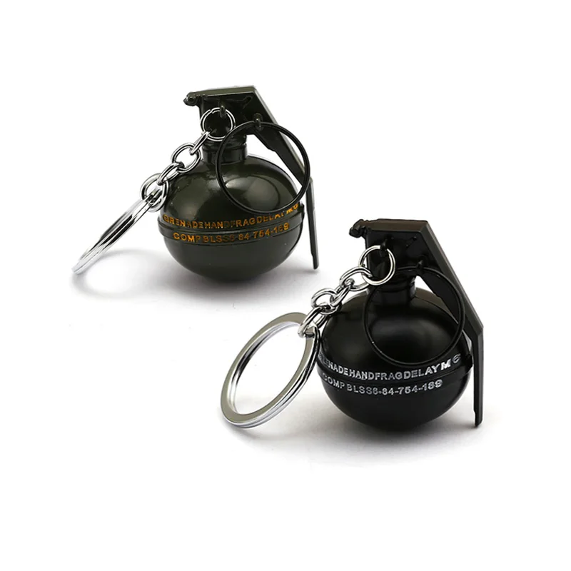 

New PUBG Keychain Small M6 CS CF Playerunknown's Battlegrounds Key Chian Key Ring Metal Pendant Men Car Toy llaveros Git Jewelry