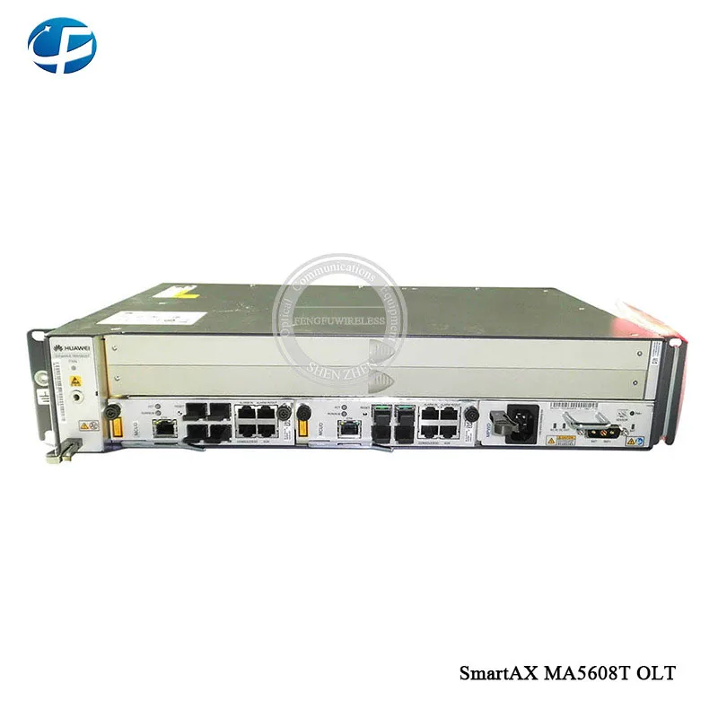 Original New Best quality OLT GPON OLT MA5608T AC, 1* MPWD Power+ 2*10G MCUD1+ 8 PORTS GPBD C