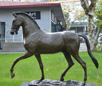 

Art Deco Sculpture Running Horse Bronze Statue