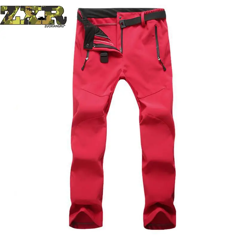 

Winter Outdoor Ski Breathable Soft Bicycle Safety Reflective Elastic Waist Pants Spring Autumn women Cycling Long Pants