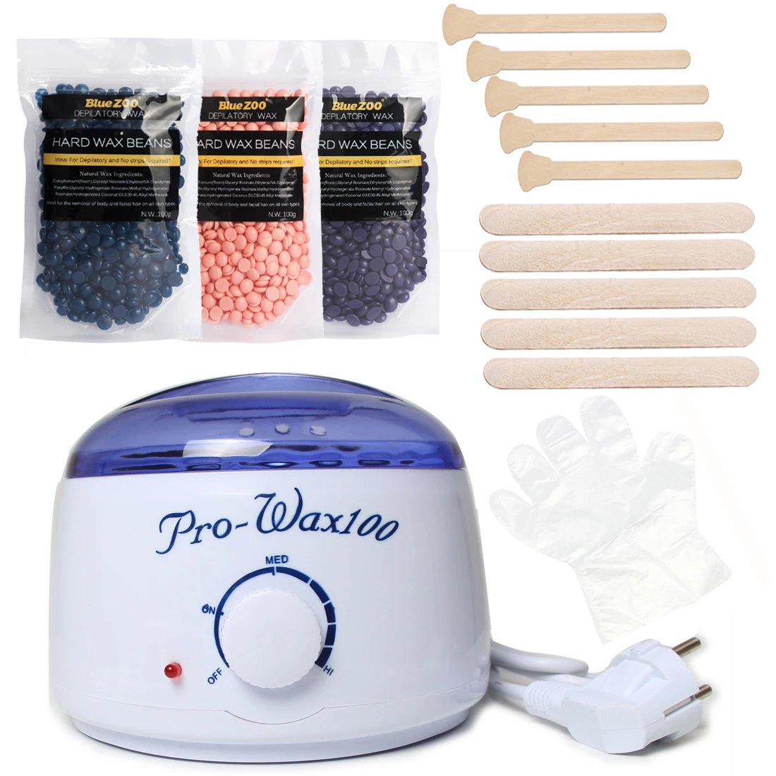 Brazilian Bikini Body Waxing Depilatory Cream Wax Heater ...