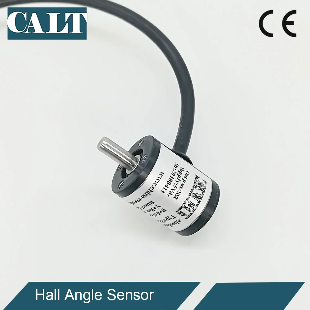 Абсолютный Поворотный энкодер 18 мм Холл Магнитный SSI HAE18U5V 12 бит или 14 датчик