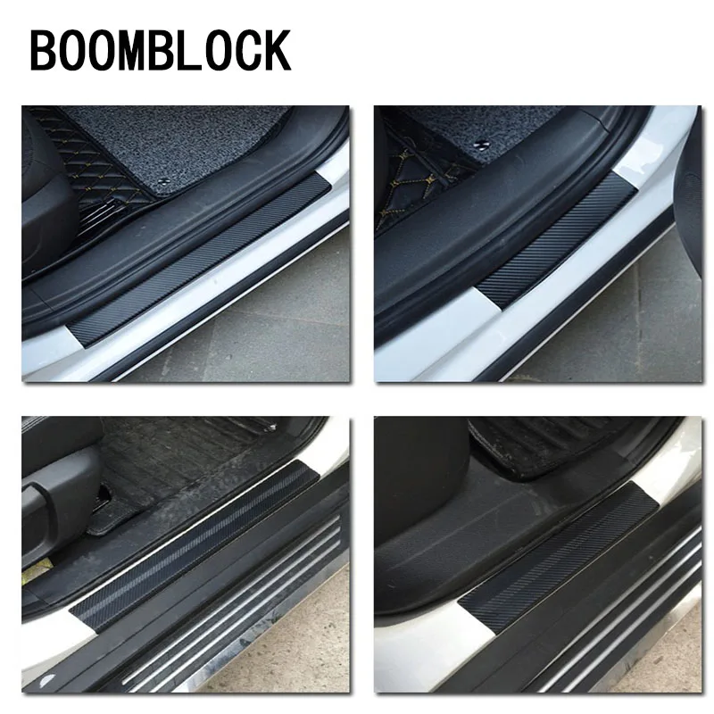 

Car Styling Carbon Fiber Scratch-proof Strip Stickers for Hyundai Solaris I30 creta Suzuki Swift SX4 Lada Vesta Granta Kalina