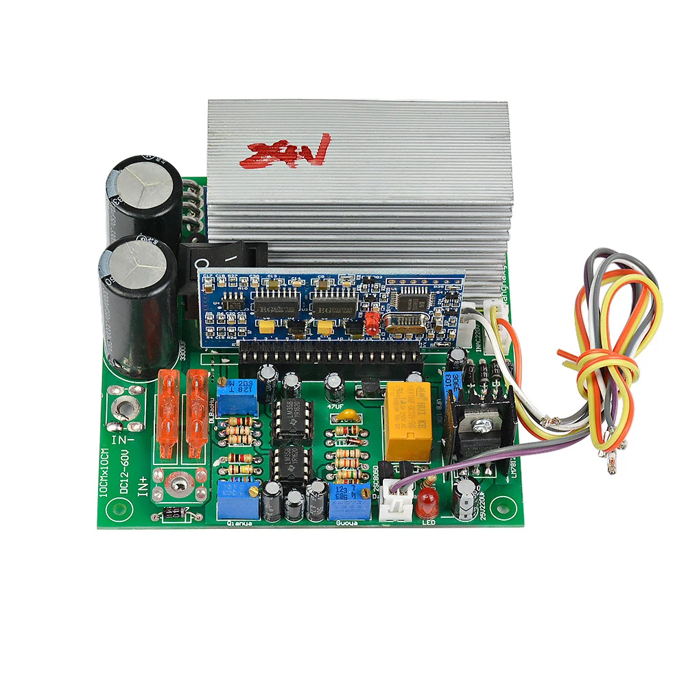 SUNYIMA инвертор с чистым синусом Мощность преобразователь частоты доска 12V 24V 36V 48V 60V 600/1000/1500/1800/2000W готовой платы для "сделай сам"