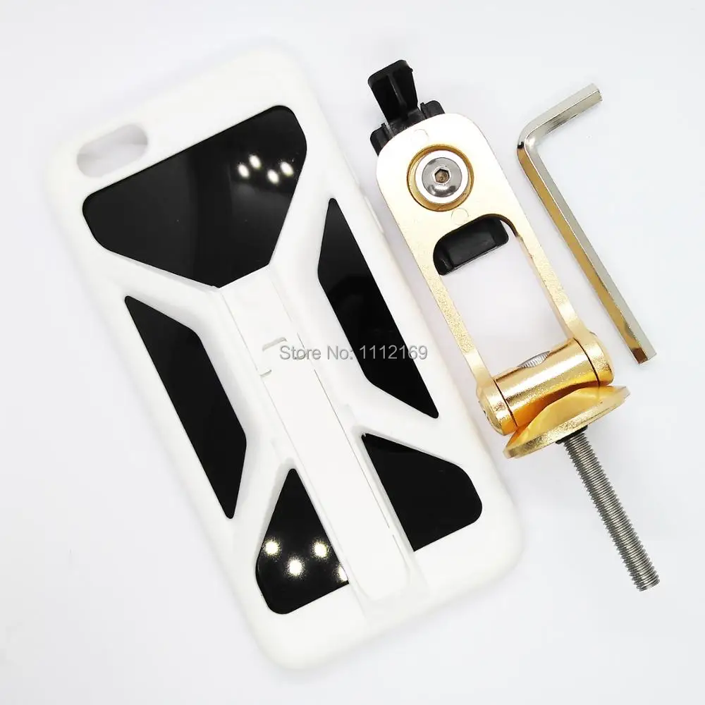 

Bike Phone Mount Holder Bicycle Smartphone Holder Case Stem Cap Mount Holder with ClipGrip Case for iPhone 6/6 Plus
